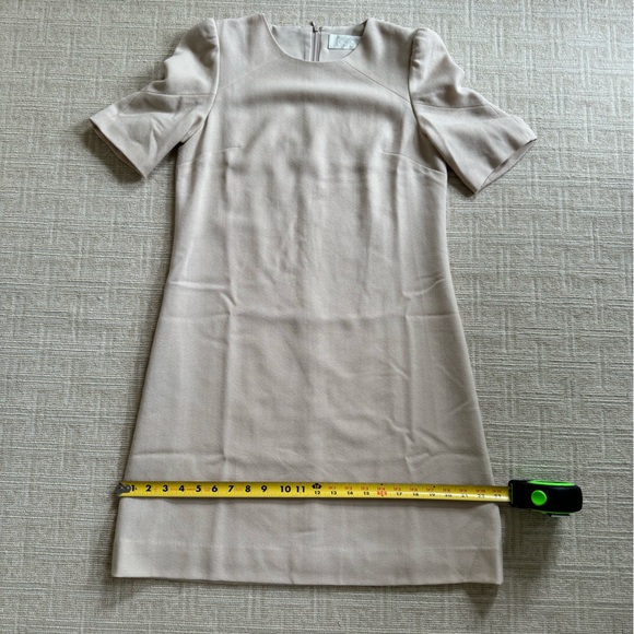Goat Beige Wool Dress Size 6 - Picture 8 of 9